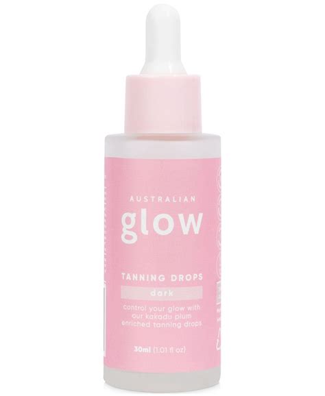 australian glow tanning drops.